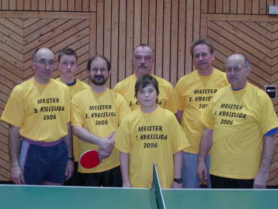           Meister 3. Kreisliga  2006